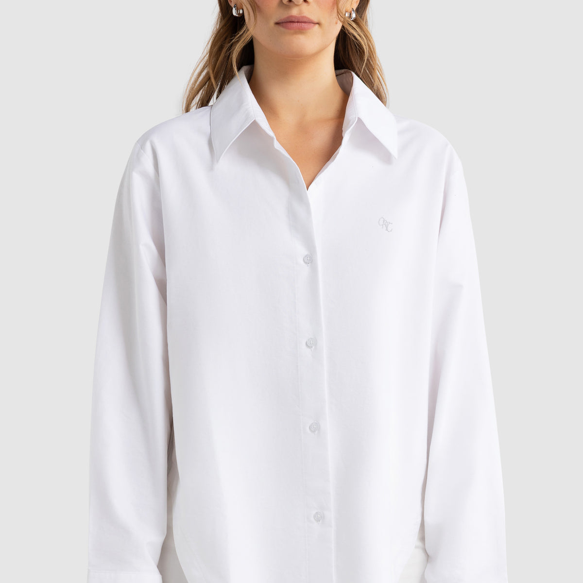 Adelaide Oxford Shirt White