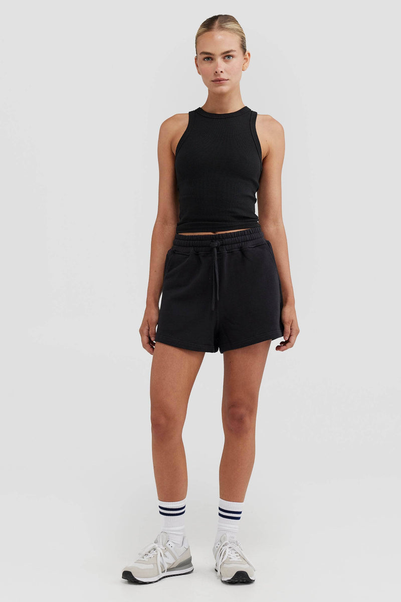 Lounge Shorts Washed Black – ORTC Clothing Co