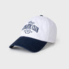 Athletic Club Cap White & Navy