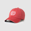 Crest Logo Cap Washed Red