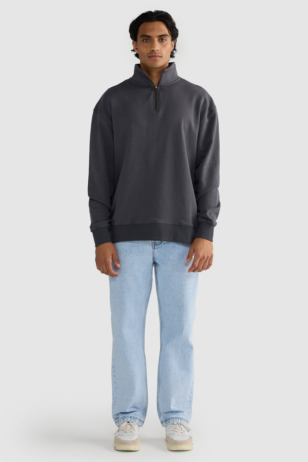 Henderson Quarter Zip Charcoal