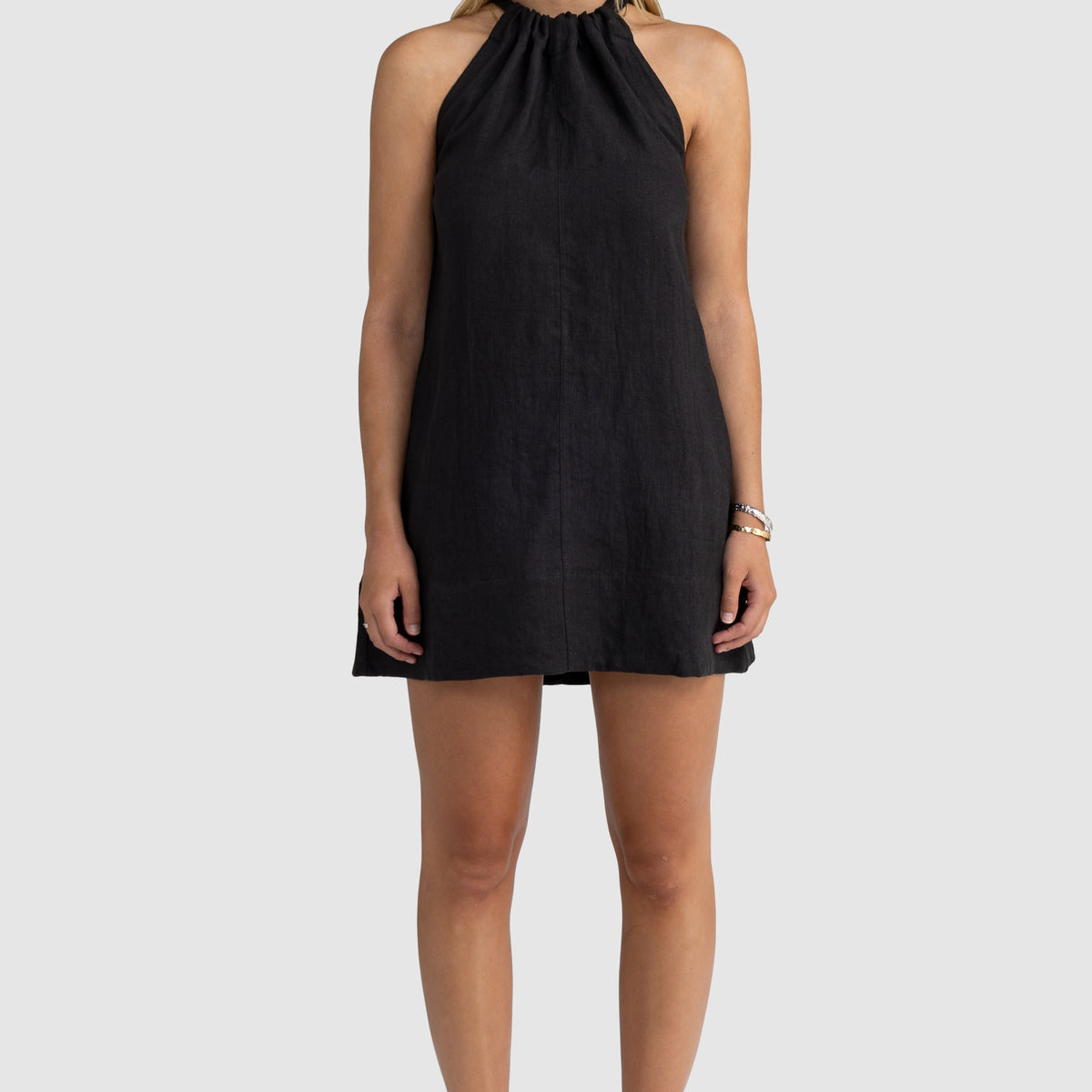 Luna Mini Dress - Black