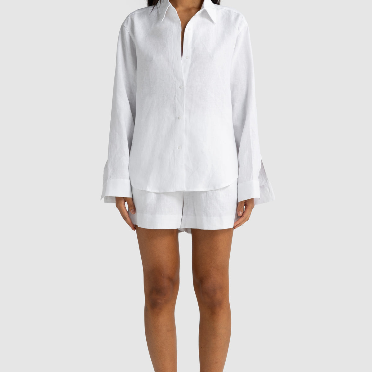 Lunara Loose Fitted Linen Shirt