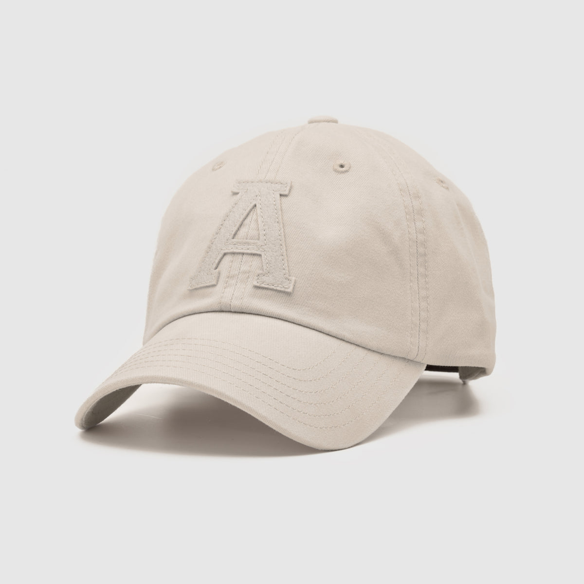Ortc Unisex Tonal Letter Cap Beige Ortc Clothing Co