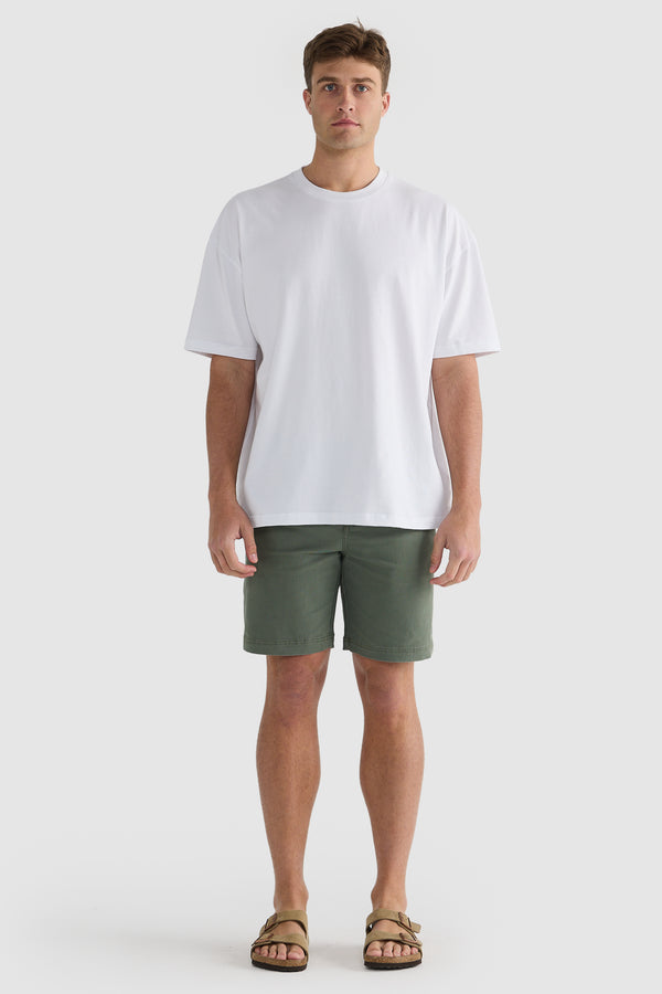 Twill Short Olive